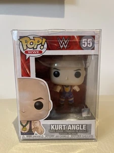 Figura Vinilo Protector Pop Funko Pop Lucha Lucha Kurt Angle WWE 55 - Imagen 1 de 6