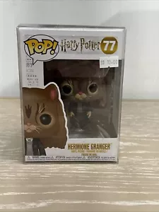 Funko POP! Harry Potter Hermine Granger als Katze #77 Vinyl Figur BESCHÄDIGTE BOX - Bild 1 von 4