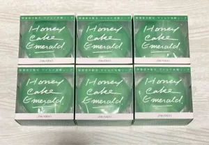Shiseido Honigkuchen durchscheinende Duftseife 100g Smaragd/6er Set/FedEx - Bild 1 von 1