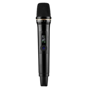 Nuevo micrófono de mano para sistema de micrófono Wiless 6400 negro - Imagen 1 de 1