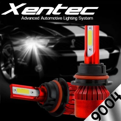 XENTEC LED HID Headlight kit 9004 HB1 White for 1997-1999 Mercedes-Benz SL60 AMG - Image 1 of 4