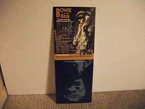 BOWIE at the BEEB VIRGIN RECORDS BIN CARD Advertising his CD - Picture 1 of 4