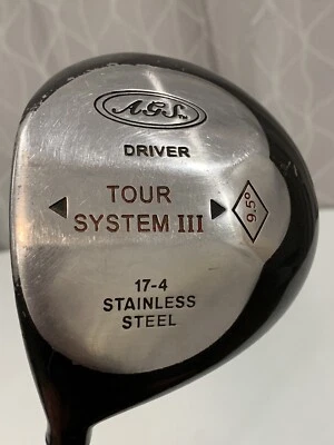 AGS TOUR SYSTEM III DRIVER 9.5* LEFT HAND 44.5” RIPSTIX GRAPHITE *$9.99 SHIP* - Image 1 of 4