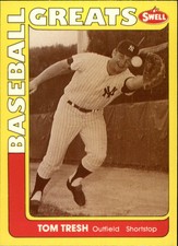 1991 Swell Baseball Greats #66 Tom Tresh 