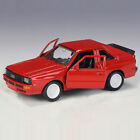 1:36 Audi Sport Quattro Toy Car Diecast Vehicle Model Car Gifts for Boys Red