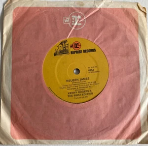 Kenny Rogers And The First Edition "Ruben James / Sunshine" 45 Single... RB336 - Picture 1 of 2