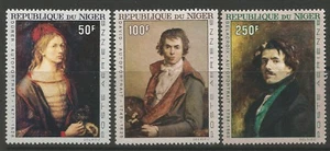 STAMPS-NIGER. 1967. Paintings Set. SG: 244/46. Mint Never Hinged - Picture 1 of 1