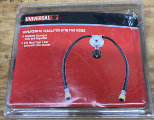 Propane Grill Replacement Regulator with 2 Hoses New In Original Packaging.