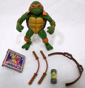 Figurina e ricambi vintage 1991 TMNT Tartarughe Film Star Michelangelo Mikey 4" - Foto 1 di 2