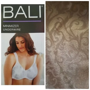 BALI Latte Minimizer Up to 1 1/2"  Lightly Lined Underwire Bra Women's 40D $40 - Picture 1 of 8