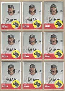 Menge (9) 2012 Topps Heritage Jose Reyes #174 Marlins -- KOSTENLOSER/SCHNELLER VERSAND - Bild 1 von 1