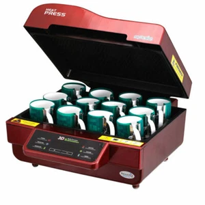 3D Multi-functional Vacuum Sublimation Heat Press Machine Kit For Phone Case Mug - Picture 1 of 11