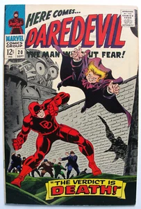 DAREDEVIL (Vol. 1) #20 VF Silver Age Comic 1966 vs. OWL Stan Lee & Gene Colan - Picture 1 of 4