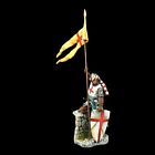 Tin Soldier Collectible Templar Knight Standard Bearer Medieval