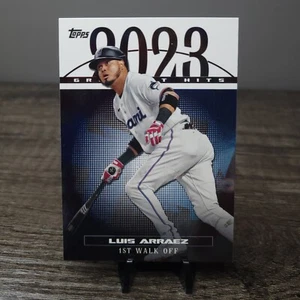 Luis Arraez 2024 Topps 2023 Greatest Hits #23GH6 Miami Marlins 1. Walk Off HR - Bild 1 von 3