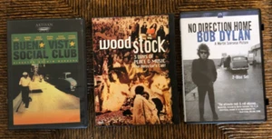 Lot of 3 1970's Music Documentary DVD - RARE - Picture 1 of 1