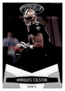 2010 Certified Marques Colston NFL Base Card PWE Set Break Saints #95 - Picture 1 of 2