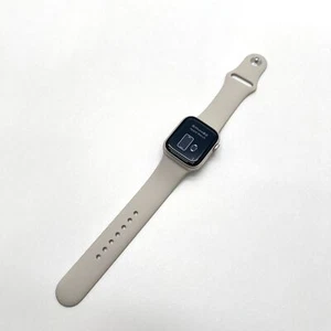 Apple Watch Series 9 MR8U3CL/A 41mm Starlight M/L - Photo 1 sur 6