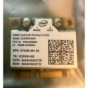 Intel Centrino Wireless-N 2230 WIFI Bluetooth Mini PCI-E (2230BNHMW) New - Picture 1 of 3