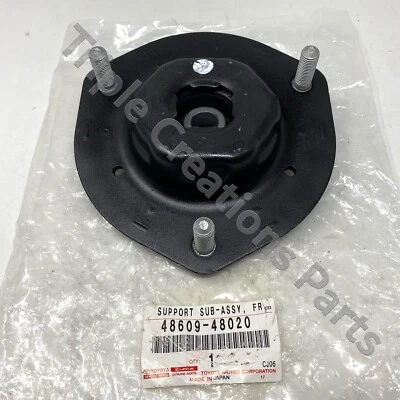 48609-48020 Genuino Toyota Highlander Rx330 RX350 Suspensión Delantera Montaje Puntal Foto 1 de 4