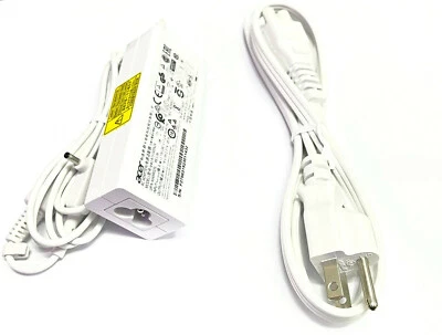 New Genuine Acer 45w AC Charger Cord For Chromebook CB3-111, CB3-131, CB3-132 - Image 1 of 4