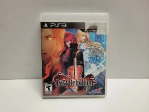 Last Rebellion (Sony PlayStation 3, 2010) PS3 CIB Complete TESTED Rare - Picture 1 of 3
