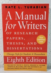 A Manual for Writers of Research Papers, Theses, and Dissertations, Eighth... - Picture 1 of 9