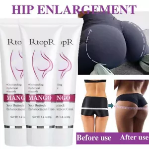 3Pack Big Butt Cream Get Thick Butt Enlargement Booty Enhancement Hips Lifting - Picture 1 of 16