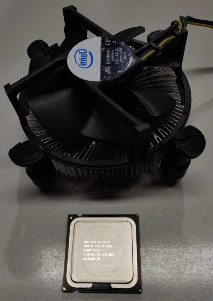 INTEL CPU PROCESSORE CORE 2 QUAD Q9450 2.66GHz 12MB 1333MHz FSB LGA775 - SLAWR c - Immagine 1 di 1