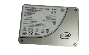 2 X Intel SSD DC S3500 Series SSDSC2BB080G4 2.5" SATA 6Gb/s Solid State Drive - Picture 1 of 3