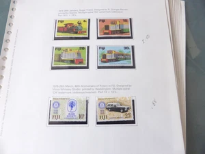 FIJI AÑOS 70 COLECCIÓN COMO NUEVA EN APROXIMADAMENTE 20 PÁGINAS DE HOJAS DE COLECCIÓN - Imagen 1 de 5