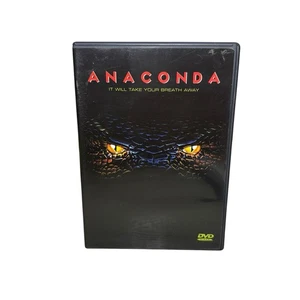 Anaconda (1997) DVD Widescreen Jon Voight Ice Cube Jennifer Lopez Tested Works - Foto 1 di 4