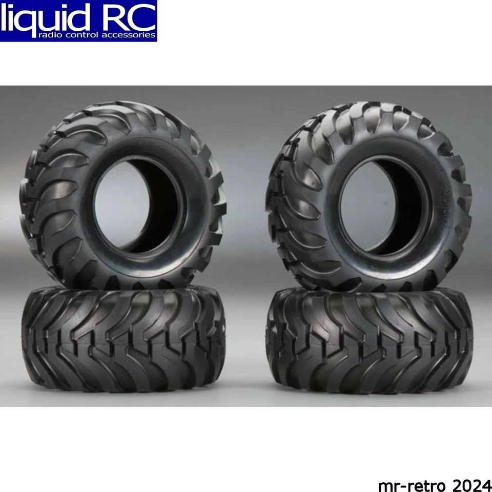 Tamiya Blackfoot 2016 Tires Set Front & Rear Te26