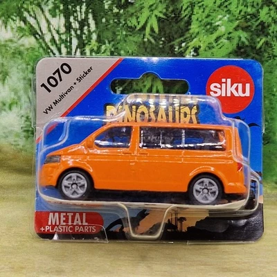 Siku 1070 VW T5 Multivan Minibus Dinosaur Jurassic Stickers 1:55 New In Box - Image 1 of 3