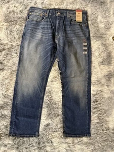 Neu mit Etikett Levis 559 Herren Relaxed Straight Fit Stretch Jeans 36 x 30 blau - Bild 1 von 7