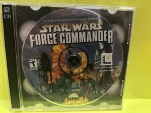 Star Wars Force Commander PC CD-ROM 2-Disc WIN 95/98 Mint Discs Free Shipping - Picture 1 of 4