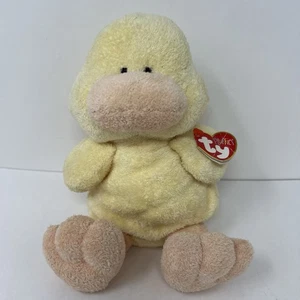 Ty Puddles Duck Duckling Plush Pluffies Retired Stuffed Animal Toy - Picture 1 of 16