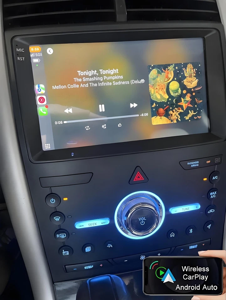 Radio estéreo de coche Android 13.0 para Ford Edge 2010 2011 2012 2013-2015 Carplay GPS Foto 1 de 4