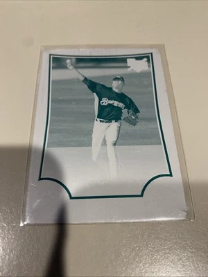 2009 Bowman Alcides Escobar Rookie Printing Plate  Cyan 1/1 - Image 1 of 2