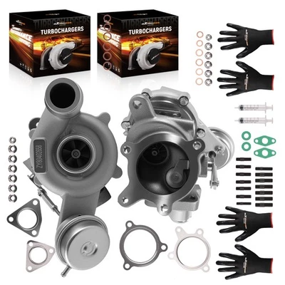 Turbo izquierdo+derecho para Ford Flex Taurus Explorer Sport Lincoln MKS MKT 3,5 L V6 Foto 1 de 4
