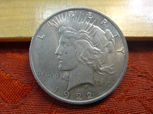 Dólar de plata de la paz de los Estados Unidos 1922 lote de $1 B - sin precio base - envío y devolución gratuitos EE. UU. - Imagen 1 de 3