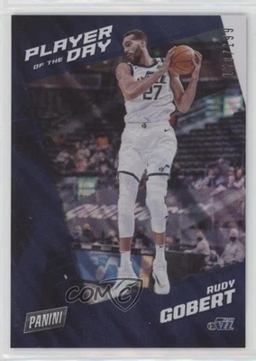 2021-22 Panini Player of the Day Moon Lava /199 Rudy Gobert #49 - Image 1 of 2