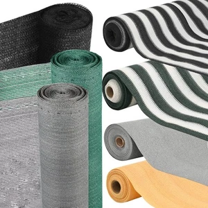 HDPE Zaunblende Tennisblende Sichtschutz Zaun Netz Schattier Windschutz Zubehör - Bild 1 von 44