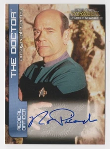 Robert Picardo as Doctor STAR TREK VOYAGER Closer to Home Autograph Card Auto A4 - Picture 1 of 2