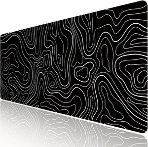 Large Gaming Mouse Pad Extended XXL Mouse Mat Long Desk Pad with Stitched Edges - Picture 1 of 12