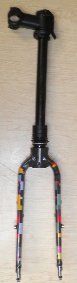 MULTI-COLORED 20" ALUMINUM BICYCLE FORK BIKE PARTS 46-6 - Image 1 of 4