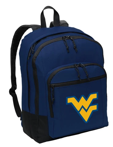 WEST VIRGINIA UNIVERSITY Logo Backpack Bag WVU BACKPACKWVU GIFTS Gift Idea Cover
