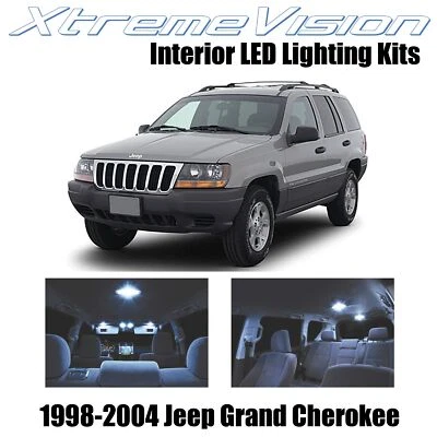 XtremeVision Interior LED for Jeep Grand Cherokee 1998-2004 (12 pcs) - Image 1 of 2