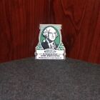 Bureau of Engraving & Printing Rubber Refrigerator Magnet George Washington