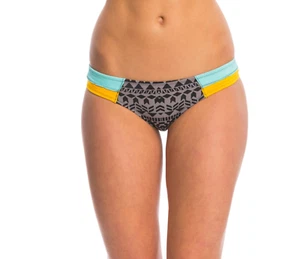NUOVO BIKINI AQU RIP CURL NEOPRENE BOMBA AFTERSHOCK HIPSTER taglia Large GSIGU8 - Foto 1 di 5